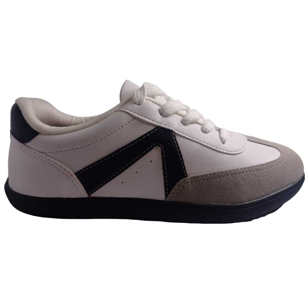 Tênis Feminino Casual Original Vizzano Pelica Camurça Branco