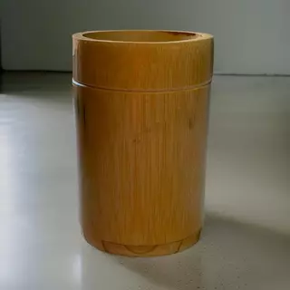 Organizador Multifuncional De Escritório De Bambu Moda Simplicidade Desenho De Porta Lápis Caneta Acessórios