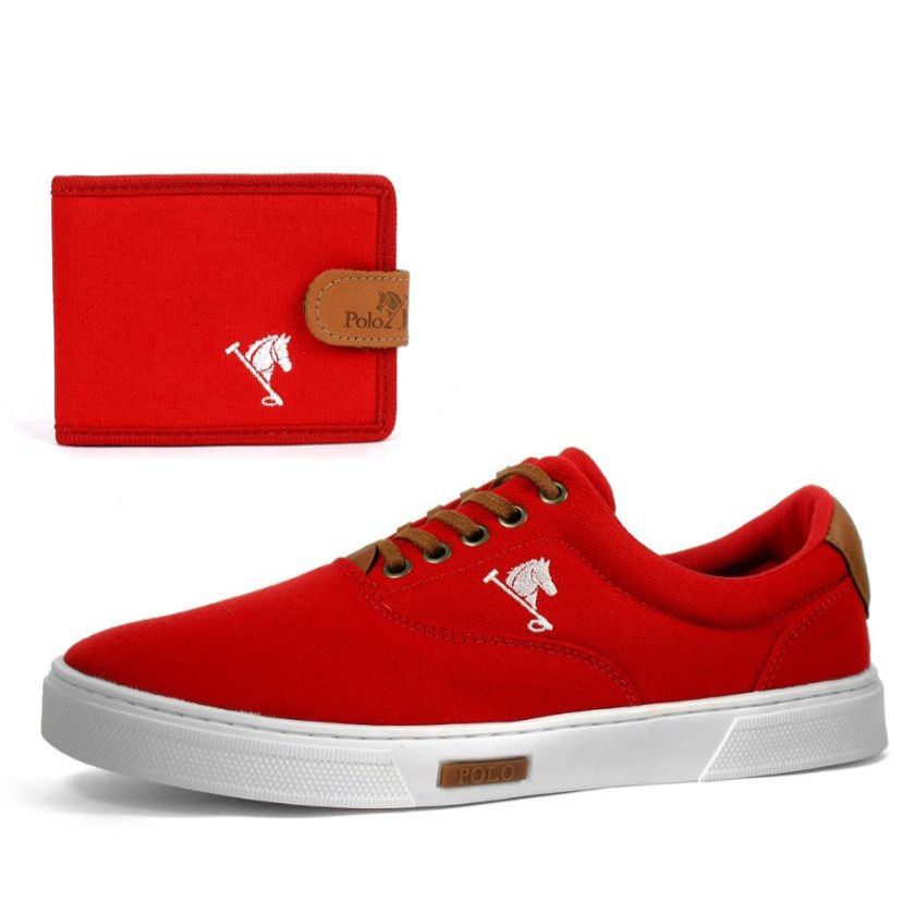 Kit de Tenis Masculino Polo Joy Carteira Shopee Brasil