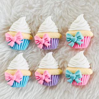 Aplique de biscuit Cupcake