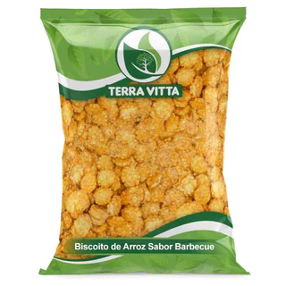 Biscoito de Arroz Sabor Barbecue 500g