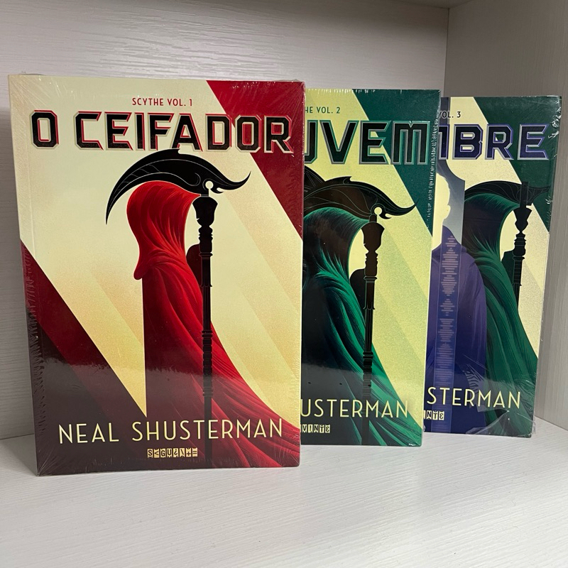 Trilogia Scythe: O Ceifador, A Nuvem, O Timbre (NOVO) | Shopee Brasil