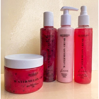 Kit Corporal Completo Watermelon Crush - Cheirinho de melancia- Querido Cosmeticos