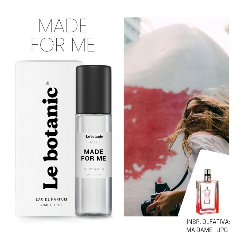 Perfume Made For Me - Le botanic - EDP - 30 ML - Alta Fixação | Shopee ...