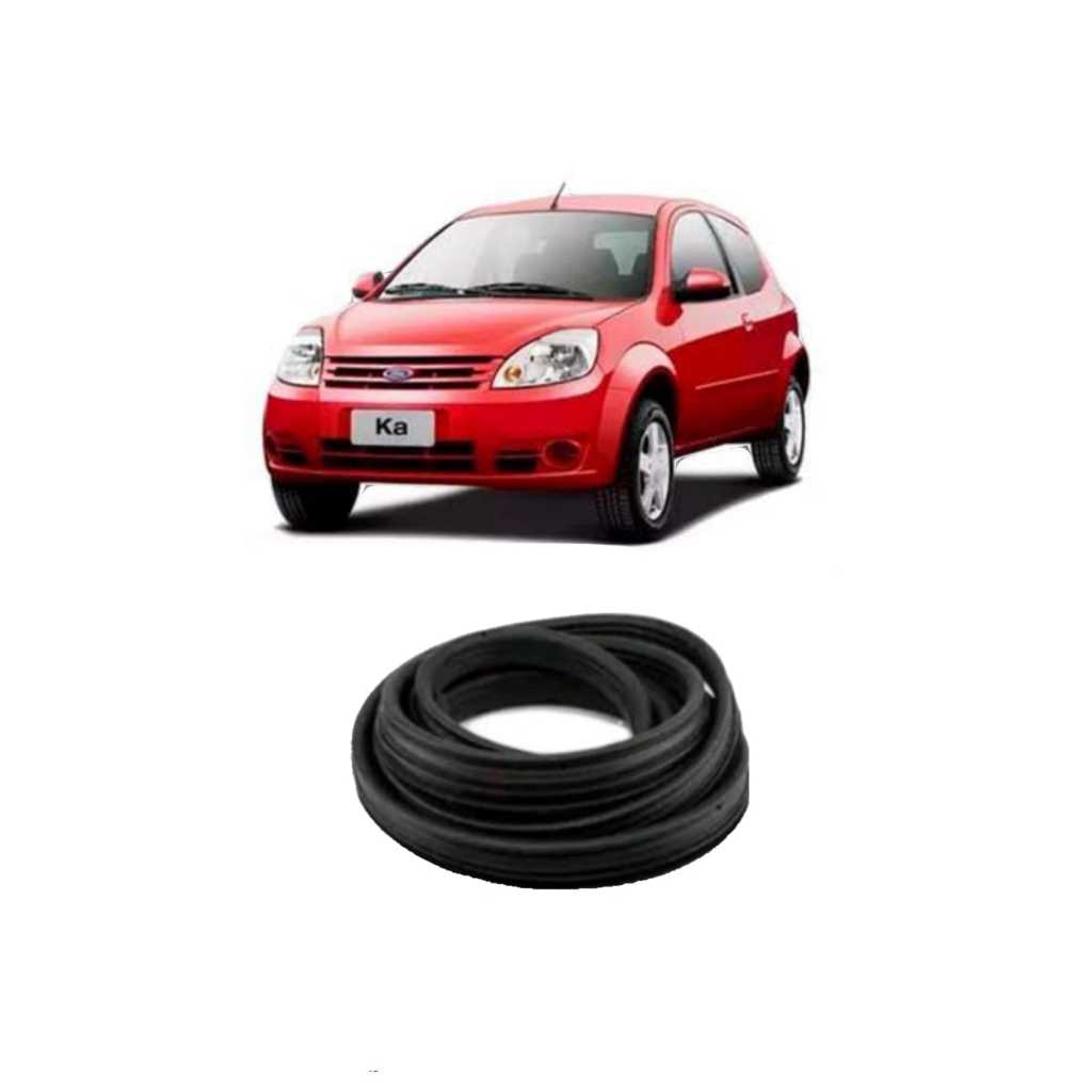 Borracha da vedação da porta do Ford Ka 2008 Até 2013
