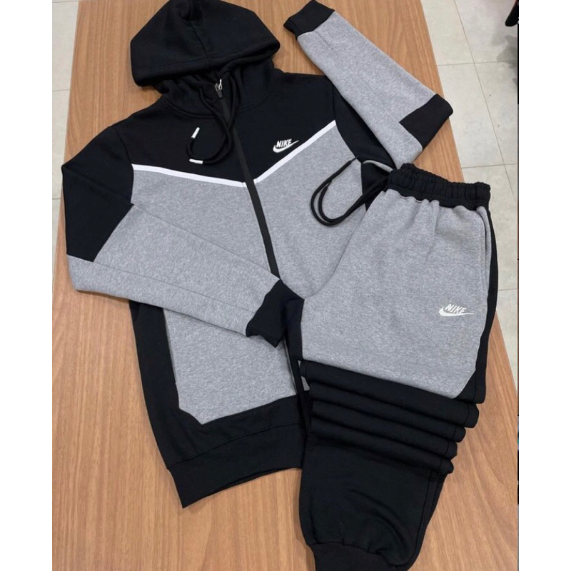 Conjunto Moleton NK inverno masculino estiloso | Shopee Brasil