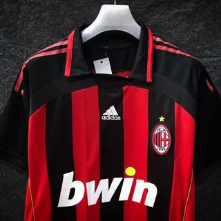 Camisa Milan Retro Listrada KAKA Masculina