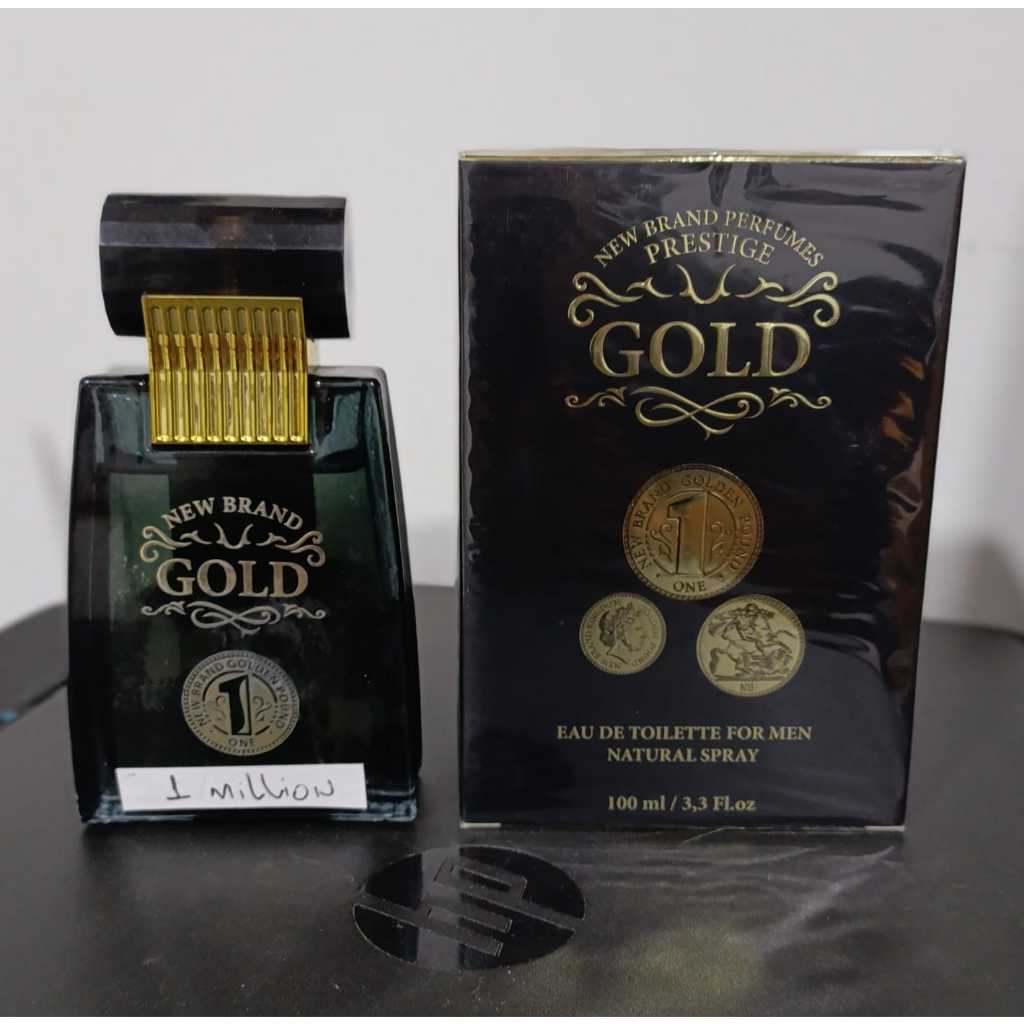New Brand Prestige Gold For Man 100ml Edt - Nova Marca
