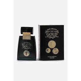 New Brand Perfume Prestige Gold Edt 100ml | Shopee Brasil