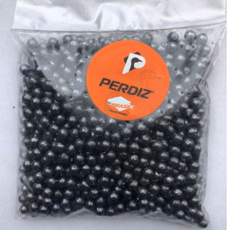 Perdiz Chumbo (1 KG) - Escolha o Tamanho - Esferico