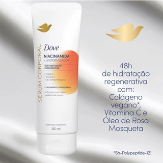 Sérum Hidratante Corporal Dove Niacinamida + Uniformizador 180ml