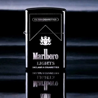Acendedor Isqu Marlboro Vintage Tipo Zippo
