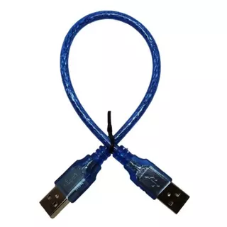 Cabo Usb A X A Macho Macho Pequeno Curto De 20 cm