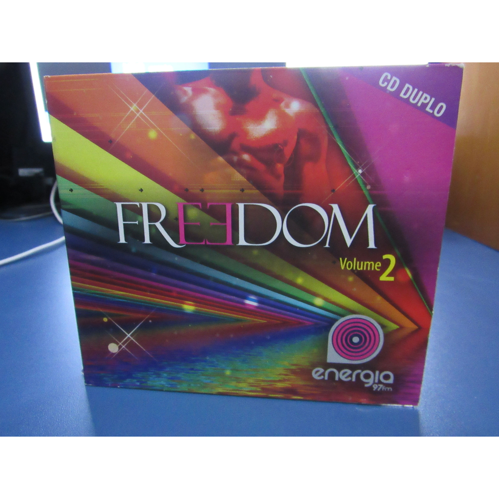 CD Freedom Vol. 2 Energia 97FM Tribal House Eletro Dance Music DUPLO ...