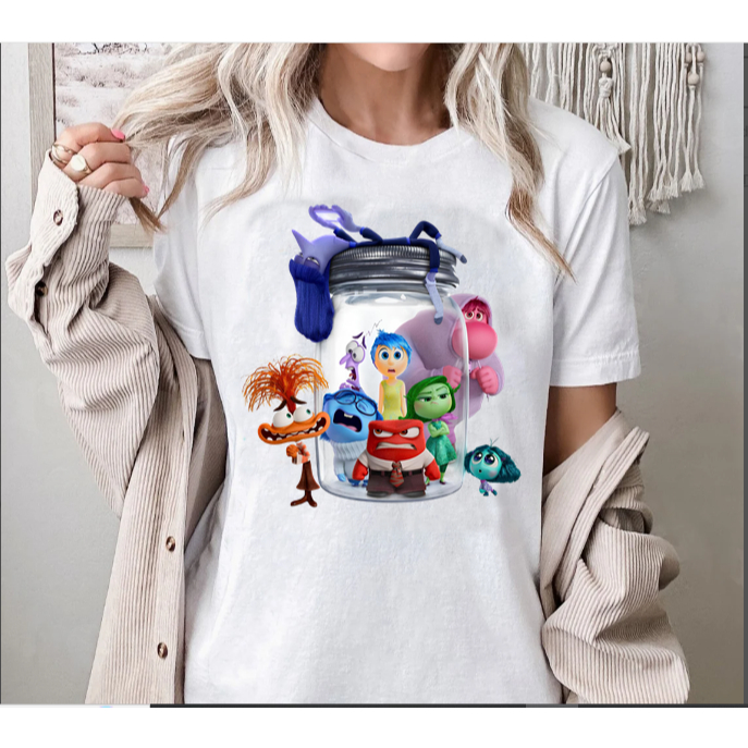 Camiseta Divertidamente 2 filme Tshirt turma Divertida mente blusa