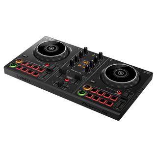 Mesa Controladora DJ Pioneer DDJ-200 preto 2 canais