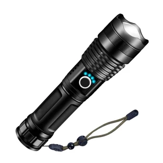 T9 Lanterna Tática Recarregável LED Super Potente BM-8502