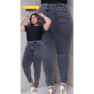 Linda calça jeans plus size