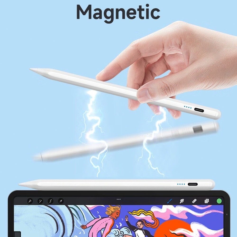 Caneta Touch Screen Ponta Fina Desenho iPad iPhone Android Alta Precisão Universal Design Grafico Tarefas Diaárias Tecnologia