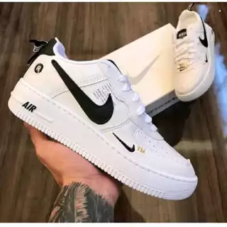 Tenis Masculino Feminino Esportivo Casual Branco Ai r Leve Confortável Lançamento Caminhada Promoçao
