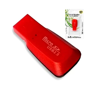 Leitor de cartão de Memória Externo USB 2.0 - adaptador Cartão Memória Micro Sd