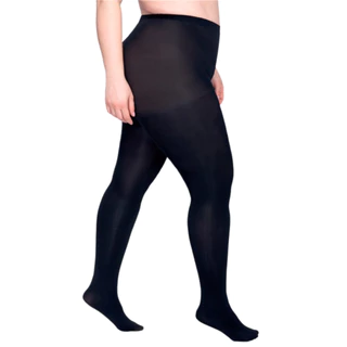 Meia Calça Fio 80 Preta Opaca Plus Size Lupo Loba Social Clássica Adulto Feminina