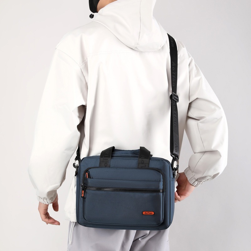 Bolsa Ombro Casual Mensangeiro UNISSEX Escritório Oxford Resistente Crossbody Ref: 66253