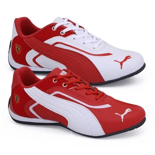 Kit 2 Tênis Masculino Feminino 34 ao 44 Sapato Ferrari New Automobilismo Oferta Várias Cores Com Frete Grátis