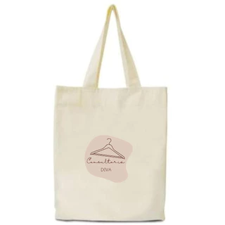 Kit 20 Sacolas Algodão Ecobag 30x40 Transfer 14x20 Personalizadas com Logotipo para Brindes em Oferta na Shopee