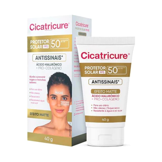 Cicatricure Protetor Solar Antissinais FPS 50 - 40g