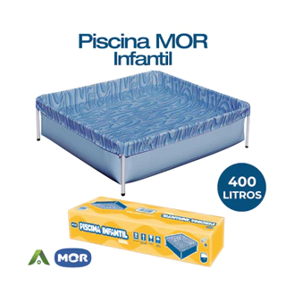 Piscina Infantil 400 Litros Estrutural Resistente - MOR