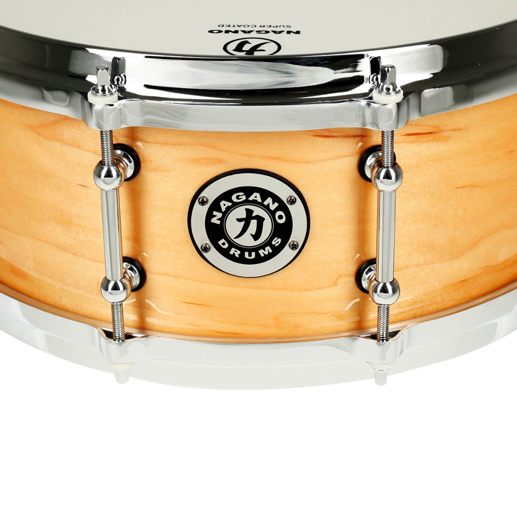 銅鑼 Caixa De Bateria 14x5.5 Nagano Work Aros Die Cast Casco Natural