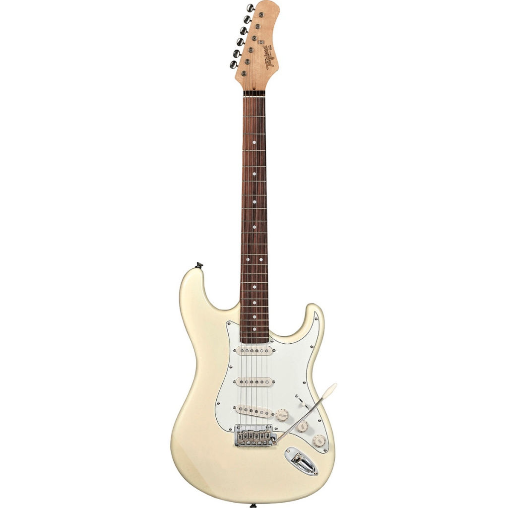 Guitarra Elétrica Tagima Stratocaster T635 Olympic White Orientação Da ...
