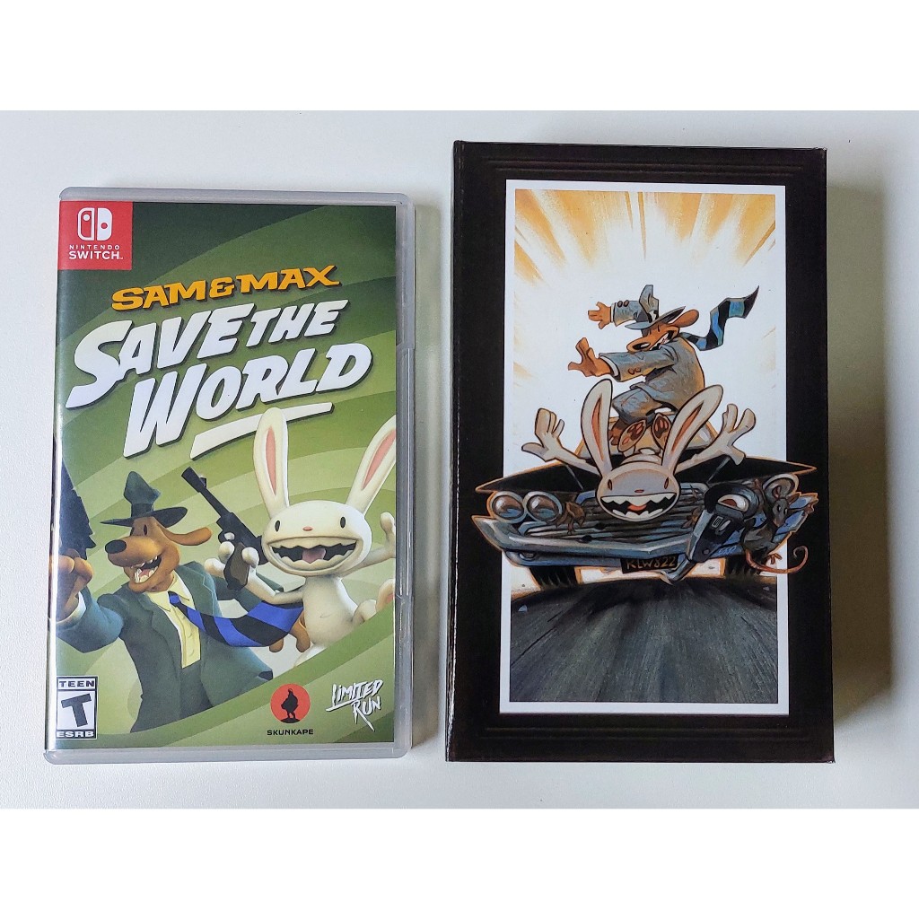 Sam & Max Save the World para Nintendo Switch - Mídia Física + Box ...