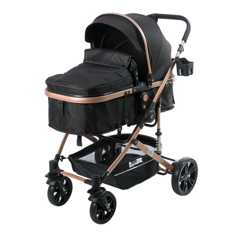 Carrinho de Bebê Europeu Luxo Moisés e Amortecedor