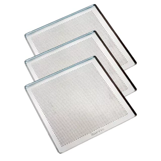 Kit com 3 Assadeira Imeca 35X35 para Pão Francês