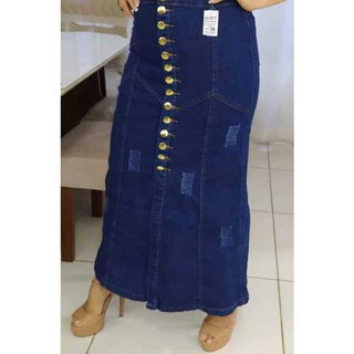 SAIA LONGA MODA EVANGELICA TAMANHO SLIN A PLUS SIZE PROMOÇAO