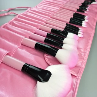 Kit de Pincel de maquiagem C/Estojo com 32 unidade/Pincel para maquiagem Profissional
