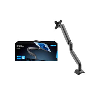 Suporte Para Monitor PC TV Braço Articulado Alumínio Ajustável 14-27 Polegadas 9KG