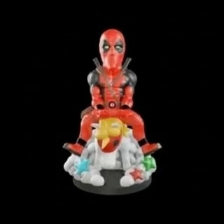 Deadpool no Unicórnio Figura e Suporte para Controle de Vídeo Game