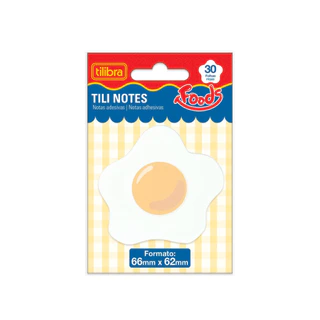 Tili Notes Foods Ovo 66x62mm - Tilibra
