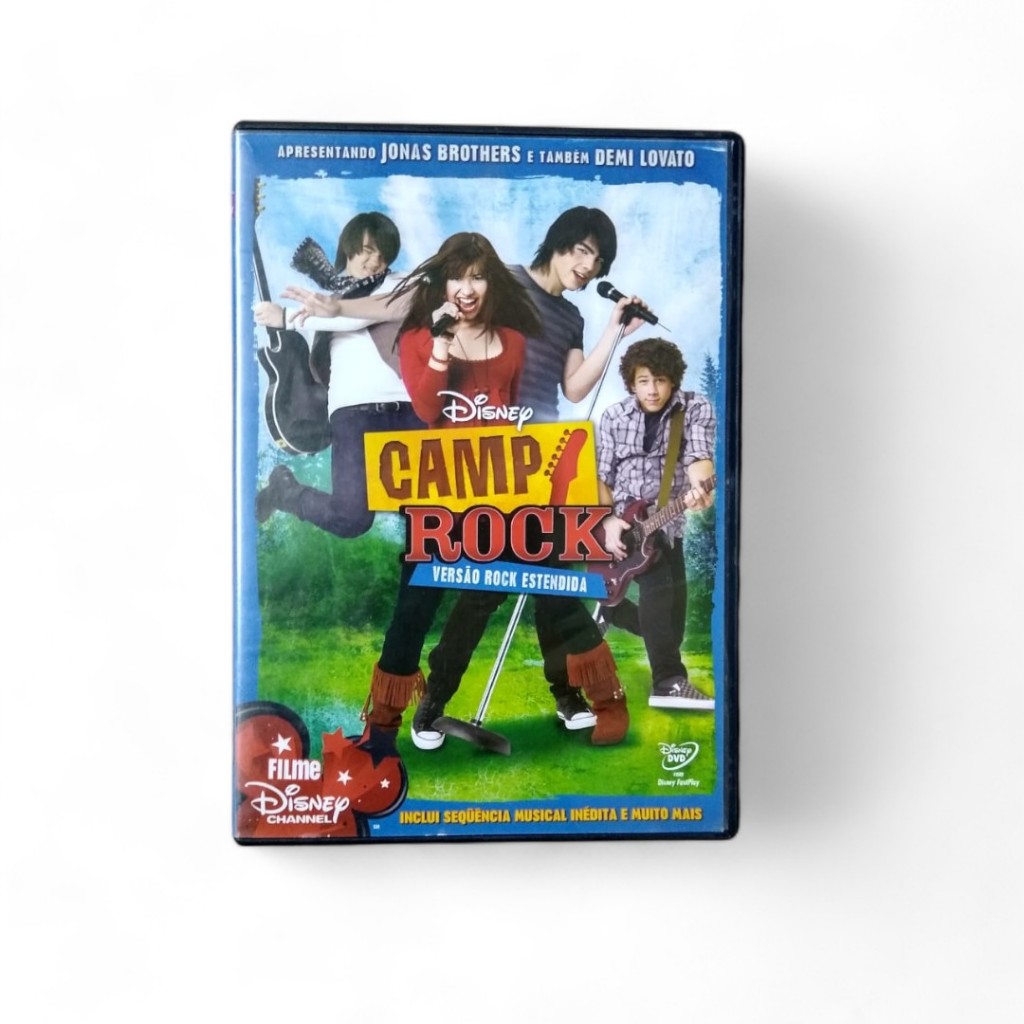 DVD: Camp Rock Versão Rock Estendida (Dublado/Legendado) | Shopee Brasil