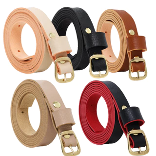 kit 5 cintos feminino Fino Basico