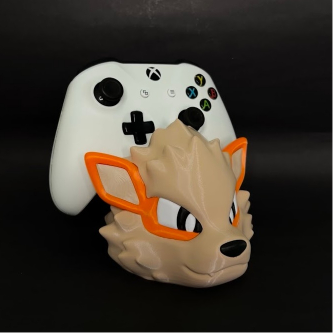 Suporte Para Controle Playstation/Xbox/Nintendo - Arcanine Pokémon
