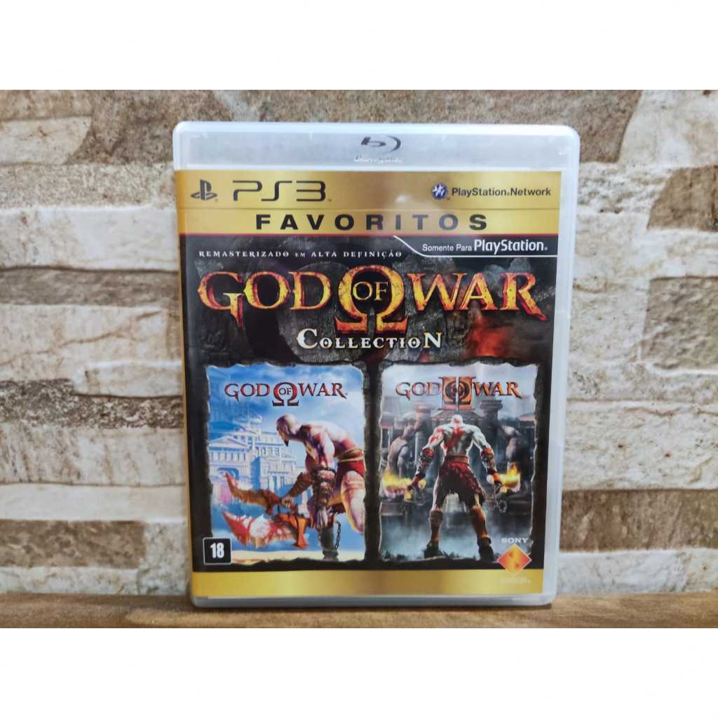 God Of War Collection P S3 Mídia Física
