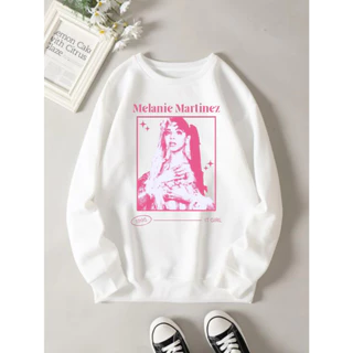 Moletom Melanie Martinez Cantora Indie Pop Pop Alternativo Unissex Cry Baby Musica Internacional Gola Careca Unissex