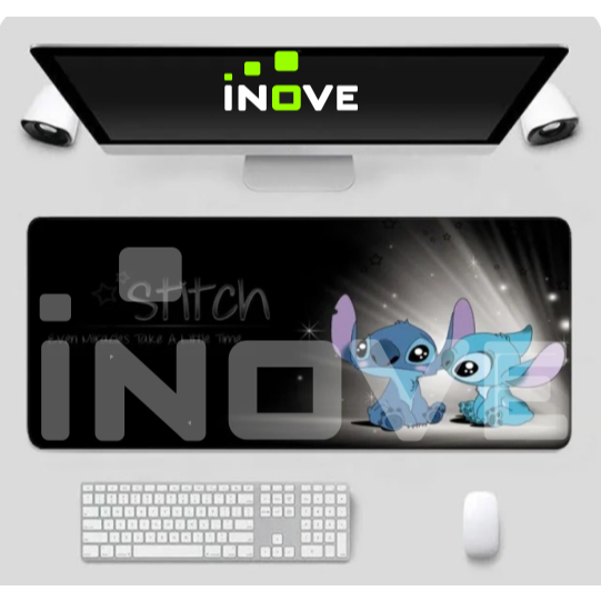 Lilo Stitch Grande Gaming Mouse Pad, Teclado Gamer de Computador, Desk ...