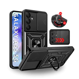 Capa Capinha Armor Militar Anti Impacto P/ Galaxy A55 5G - Protetora