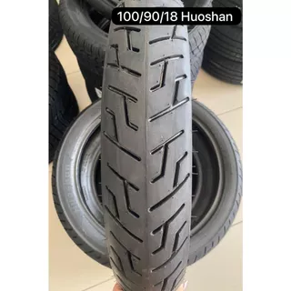 Pneu Moto Huoshan 100 90 18 Traseiro Cg Fan Titan 125 150 160 (uso sem camara)
