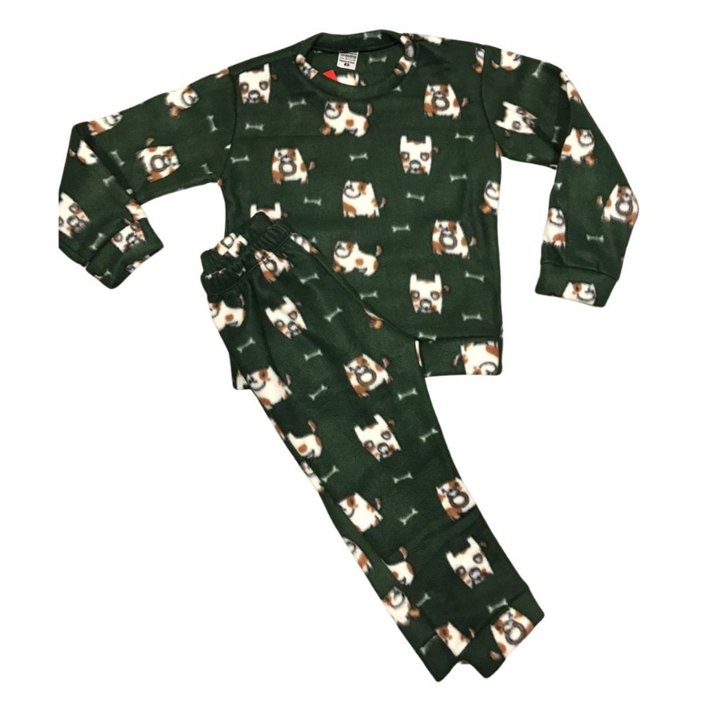 Conjunto Pijama Soft Infantil Careca 123 em Oferta na Shopee